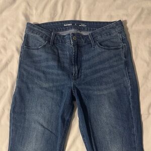 Old Navy Women's Dark Blue Skinny Jeans